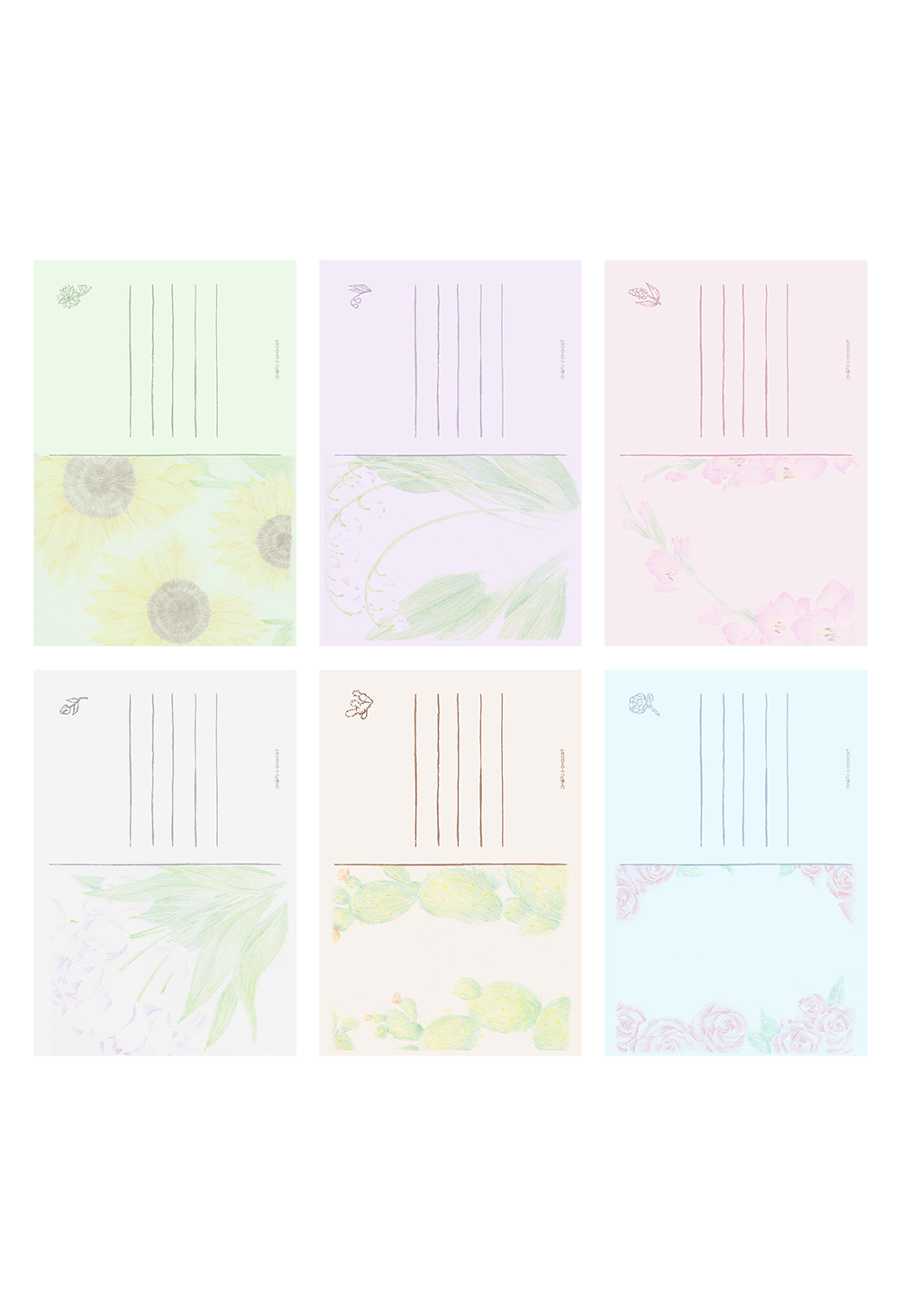 OMORI 2023 Birthdays Postcard Set – OMOCAT OMORI 2023 Birthdays Postcard Set – OMOCAT