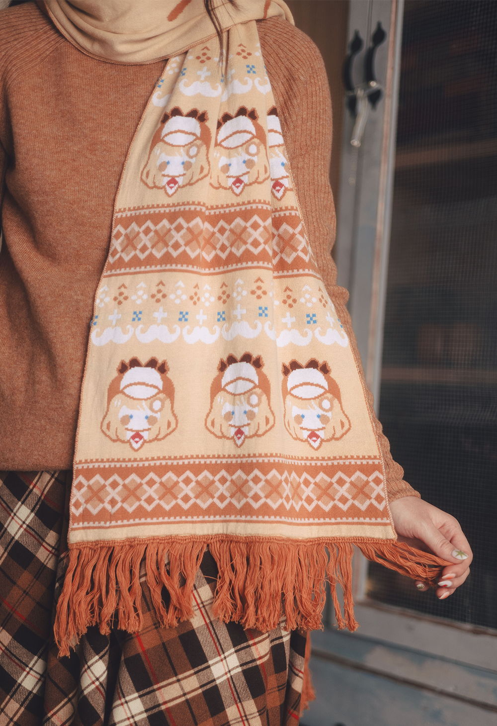 WATSON AMELIA Knit Scarf – OMOCAT