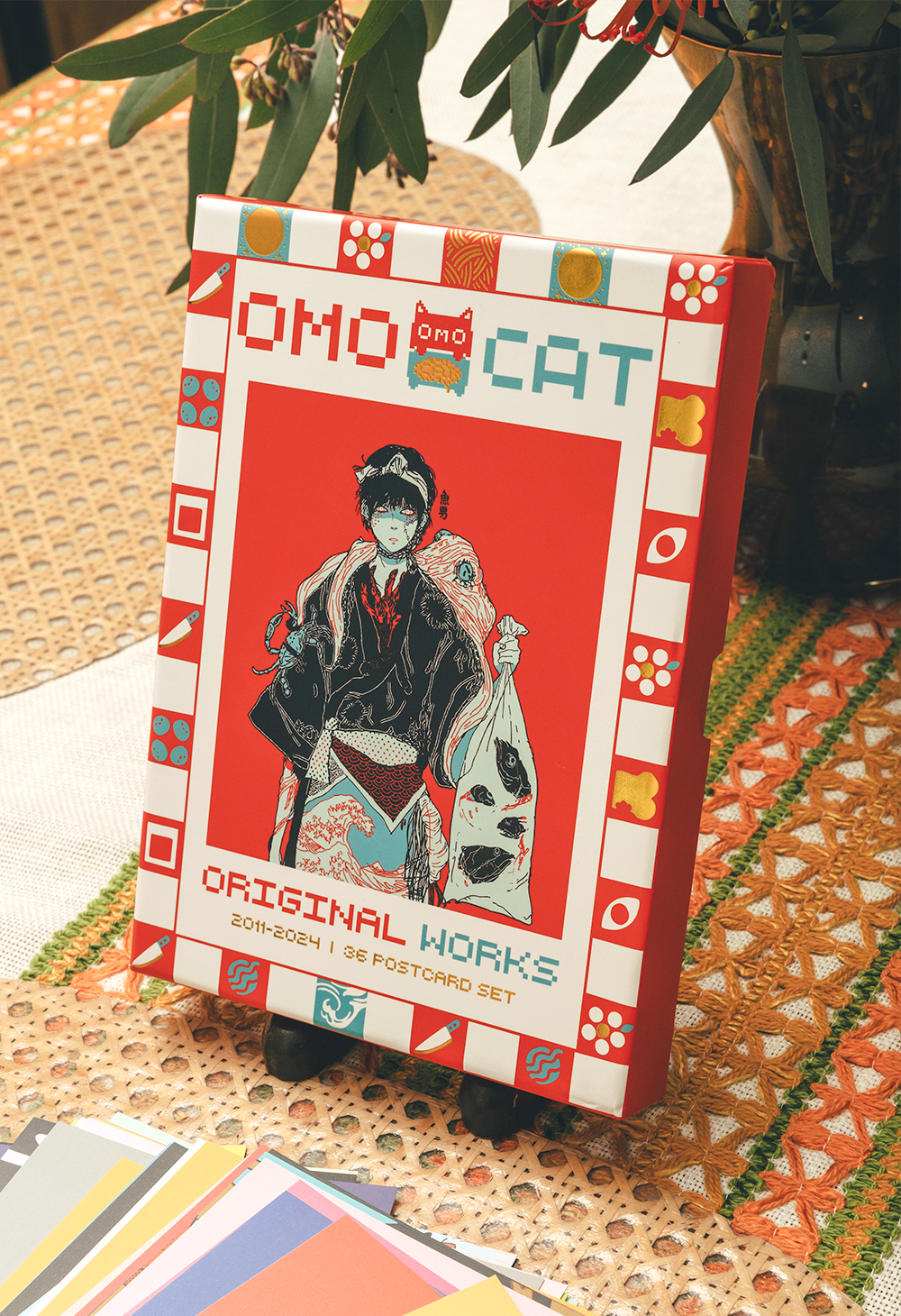 OMOCAT Original Works 2011-2024 Postcard Set