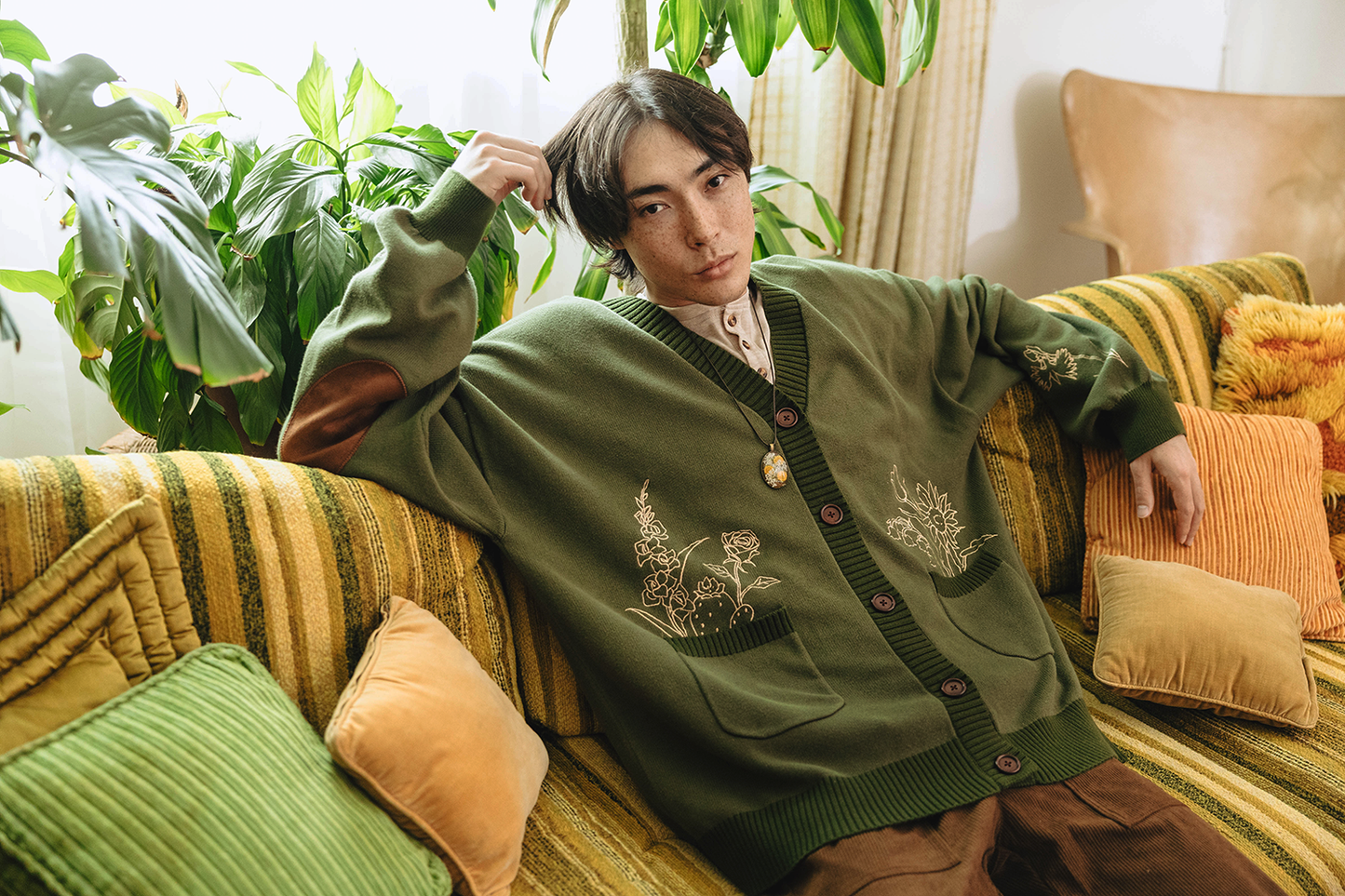 
                  
                    A HOME FOR FLOWERS Cardigan
                  
                