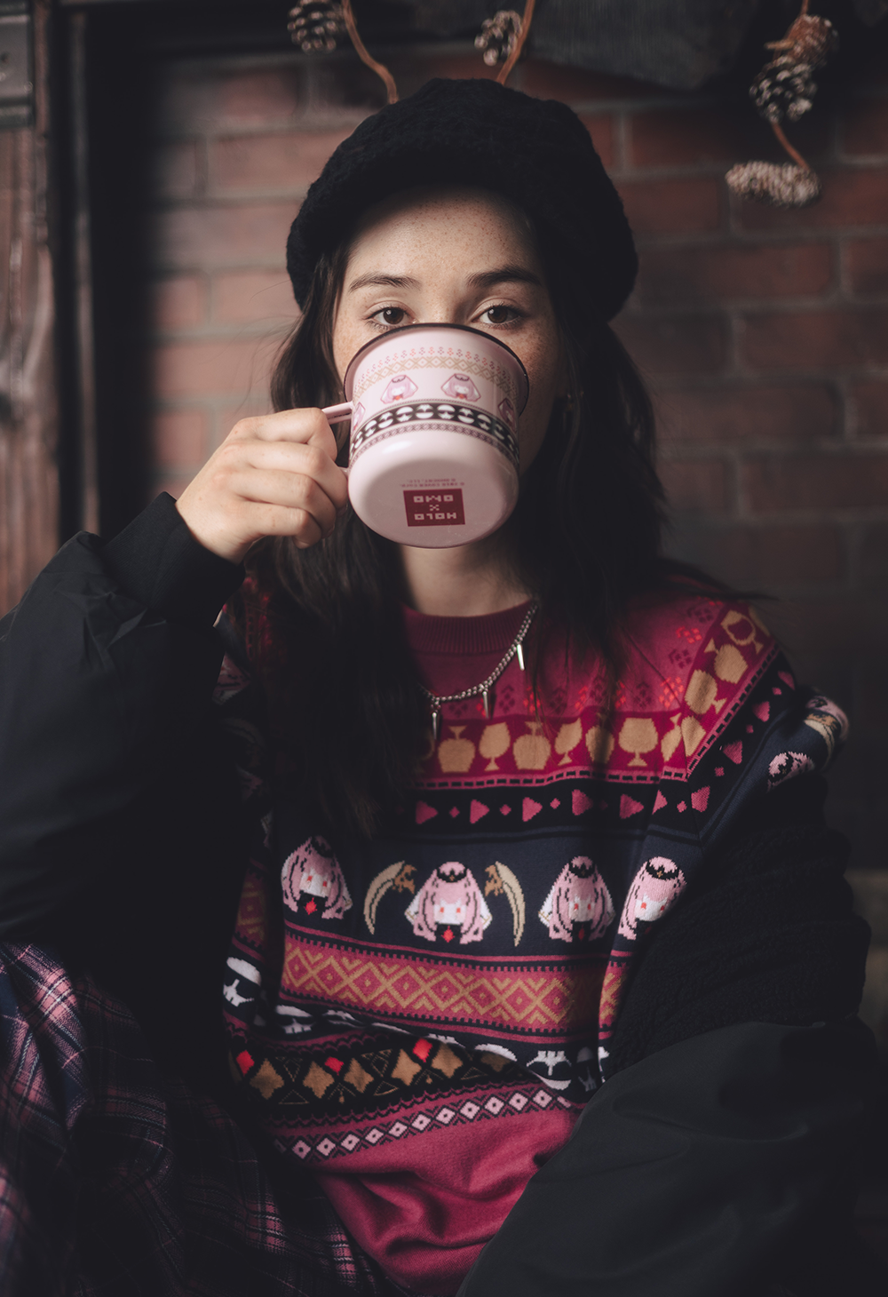 MORI CALLIOPE Enamel Mug – OMOCAT