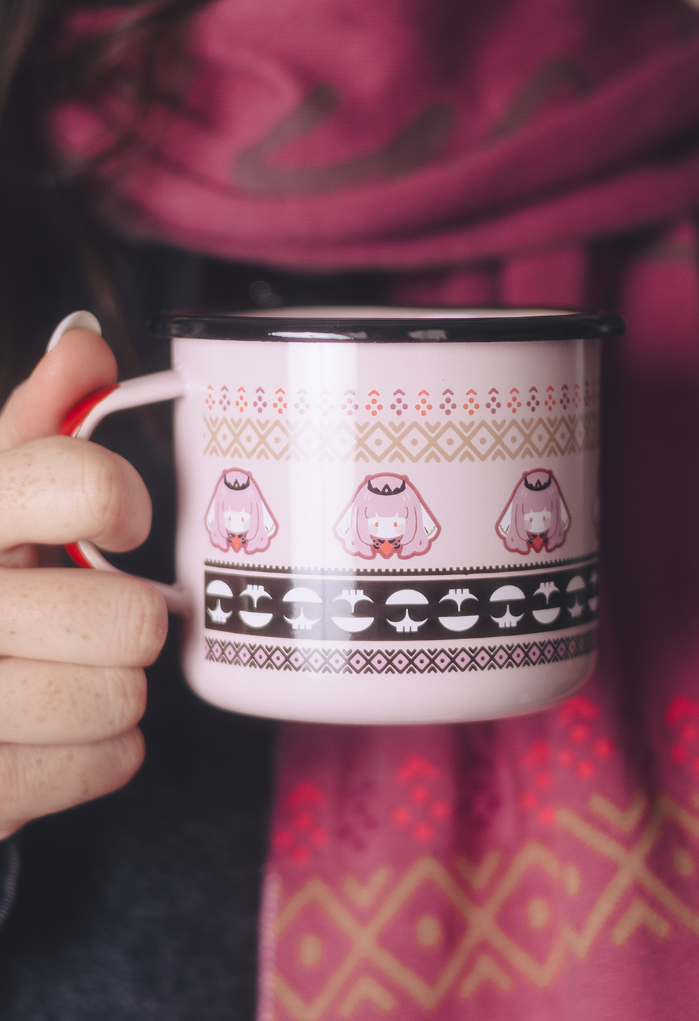 MORI CALLIOPE Enamel Mug – OMOCAT