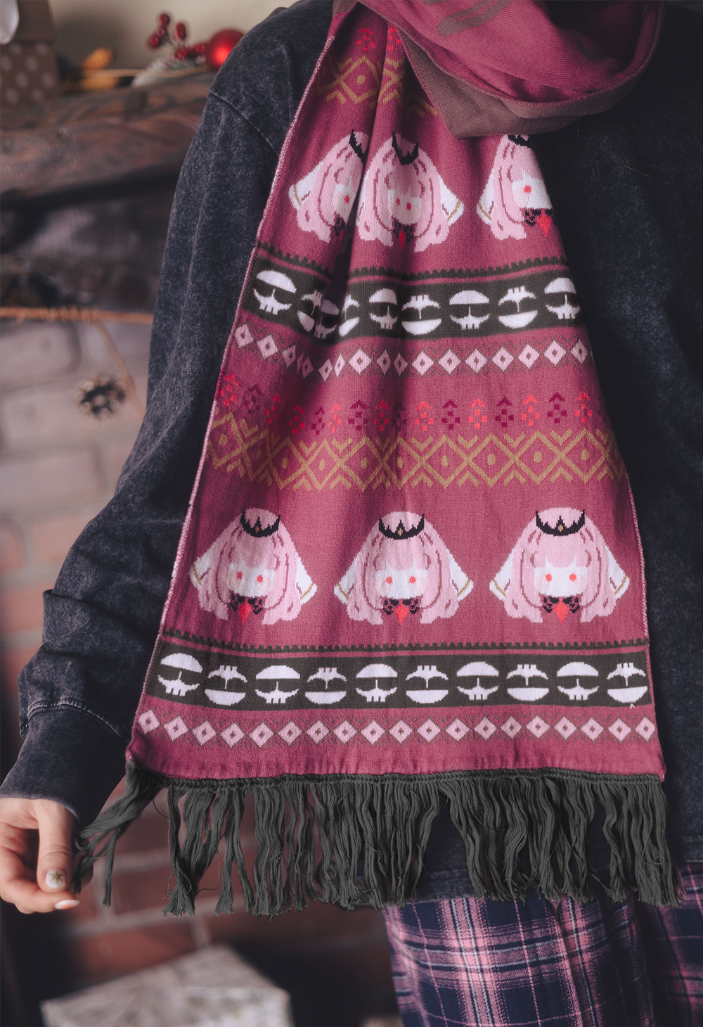 MORI CALLIOPE Knit Scarf – OMOCAT