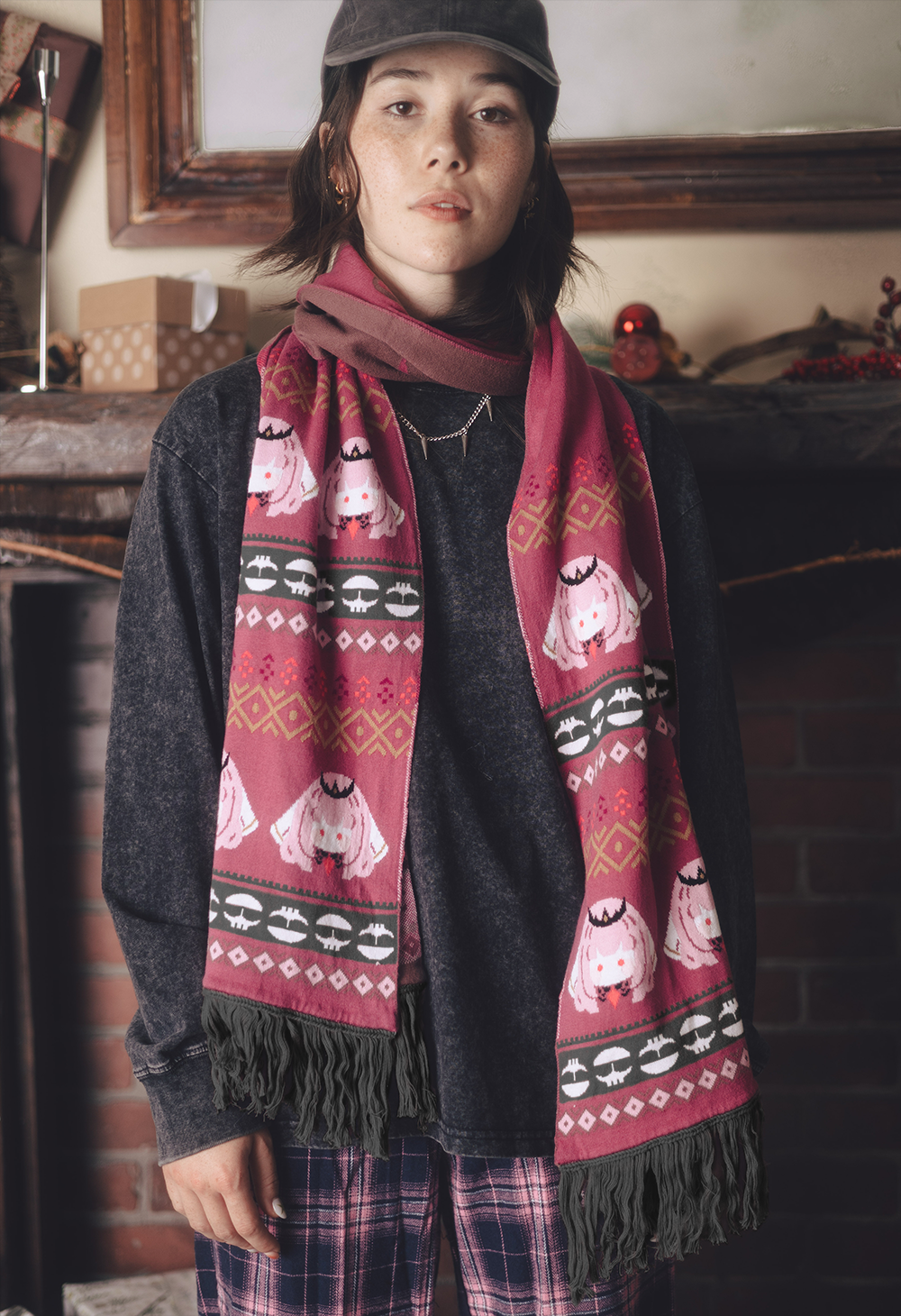 MORI CALLIOPE Knit Scarf – OMOCAT