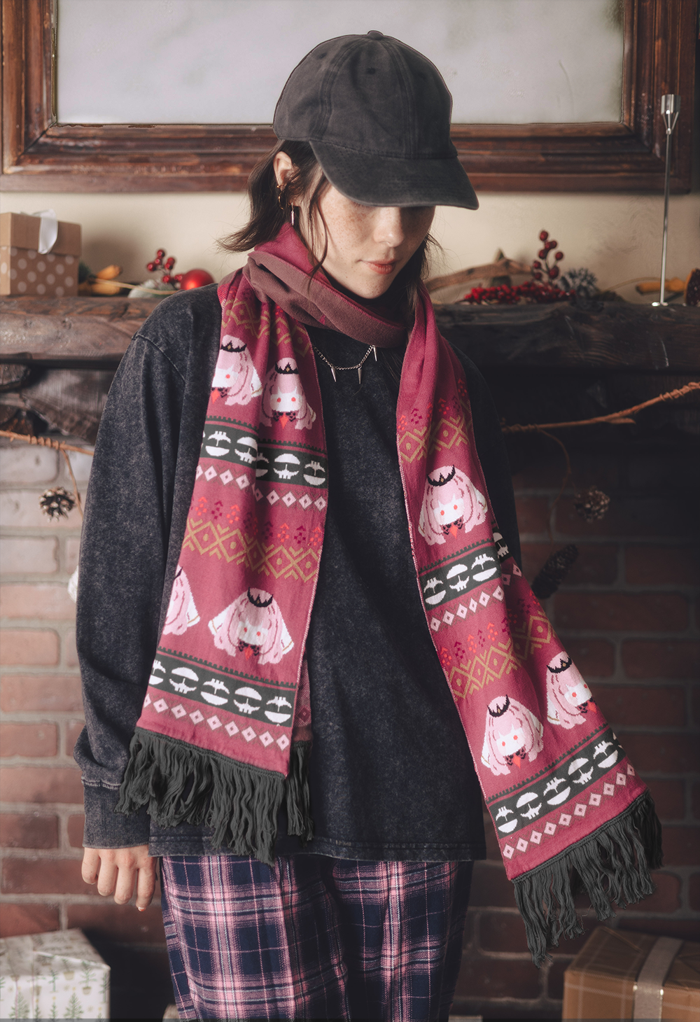 MORI CALLIOPE Knit Scarf – OMOCAT