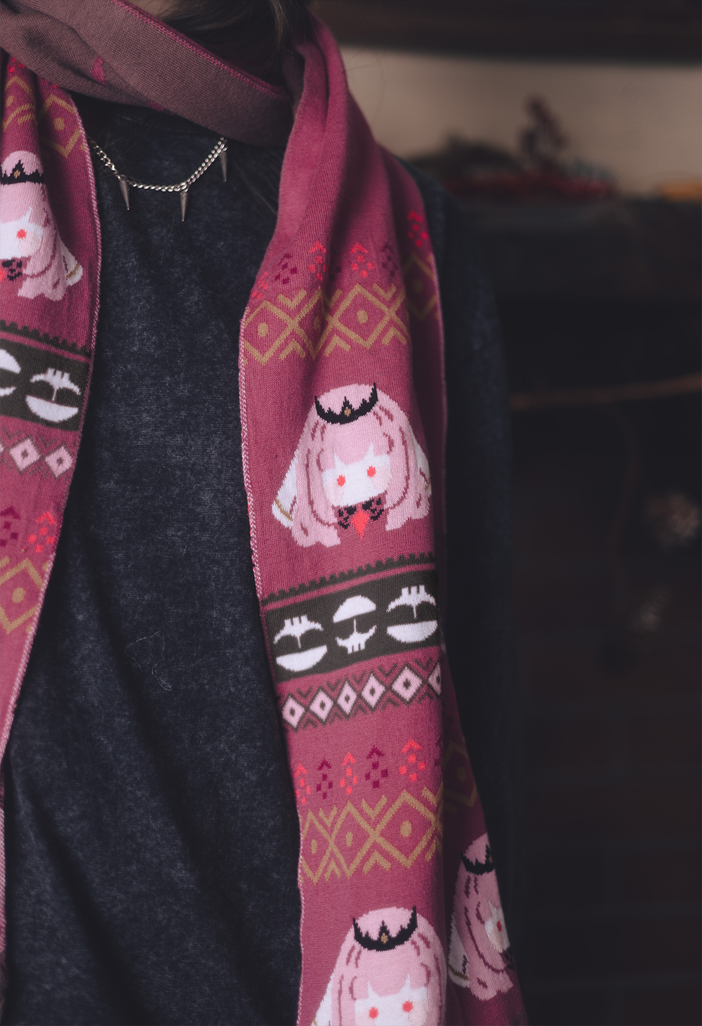 
                  
                    MORI CALLIOPE Knit Scarf
                  
                