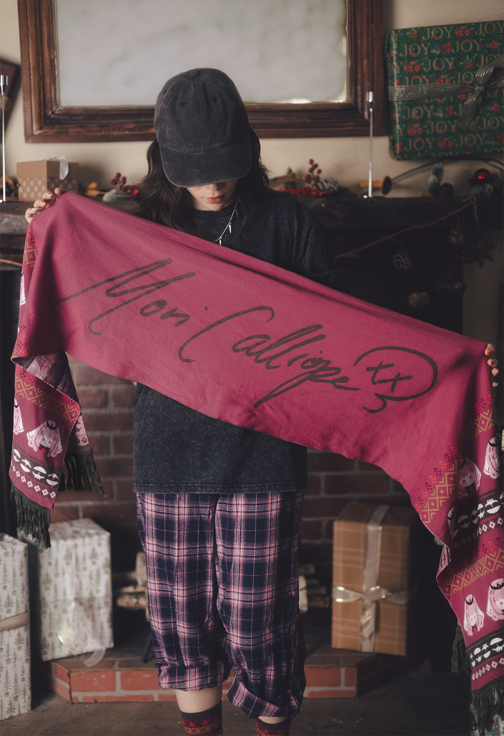 MORI CALLIOPE Knit Scarf – OMOCAT