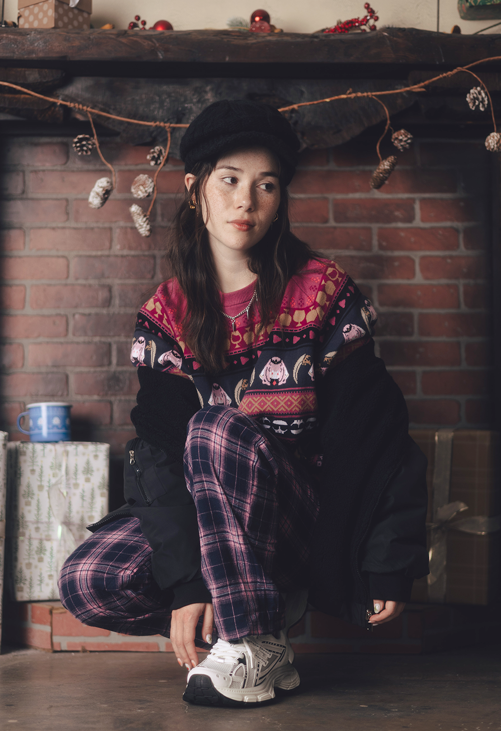 MORI CALLIOPE Knit Sweater – OMOCAT MORI CALLIOPE Knit Sweater – OMOCAT