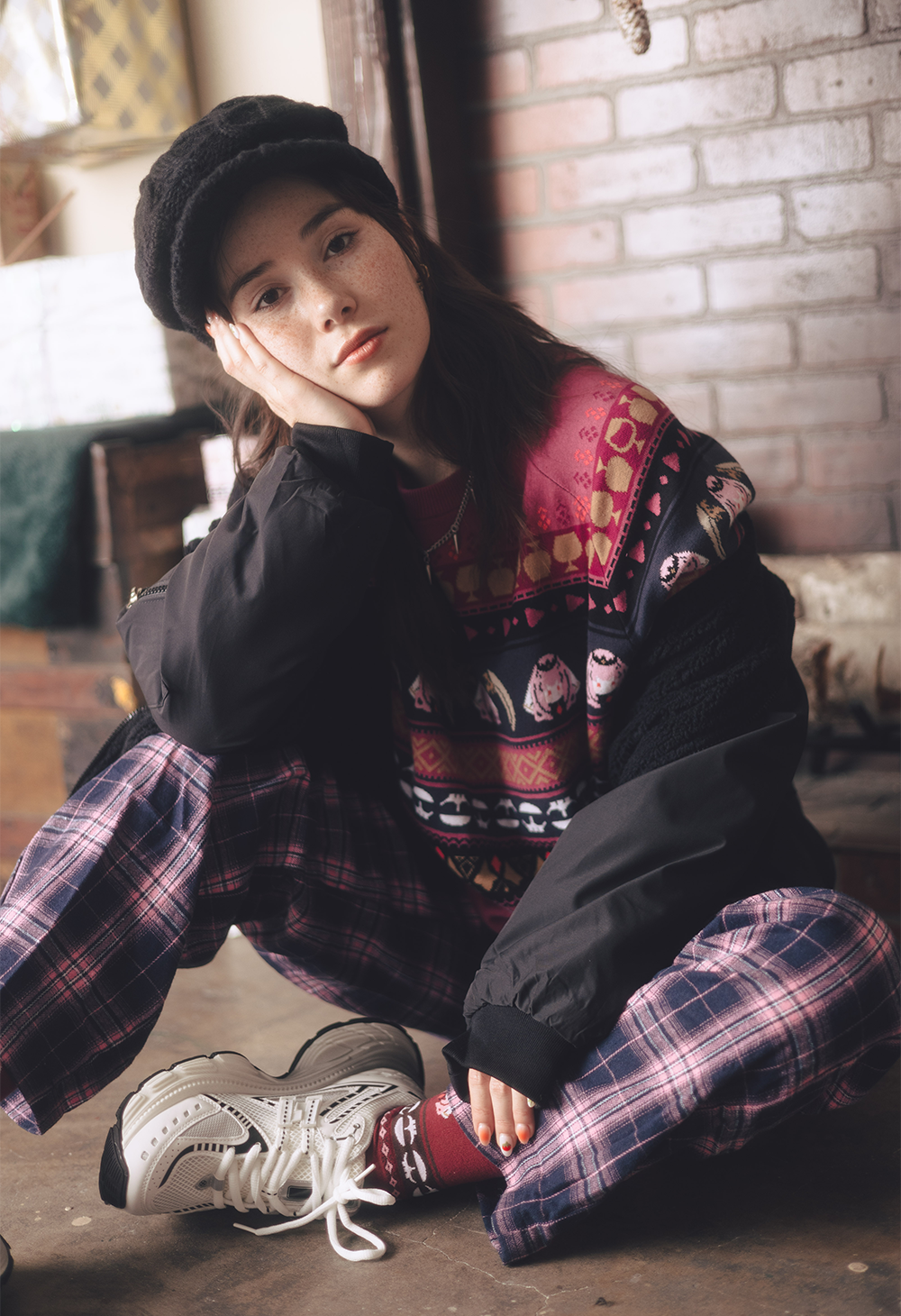 OMOCAT OMORI MARI sweater セーター アパレル MORI CALLIOPE Knit Sweater – OMOCAT