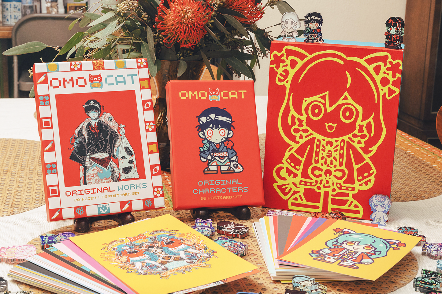 
                  
                    OMOCAT Original Characters Postcard Set
                  
                