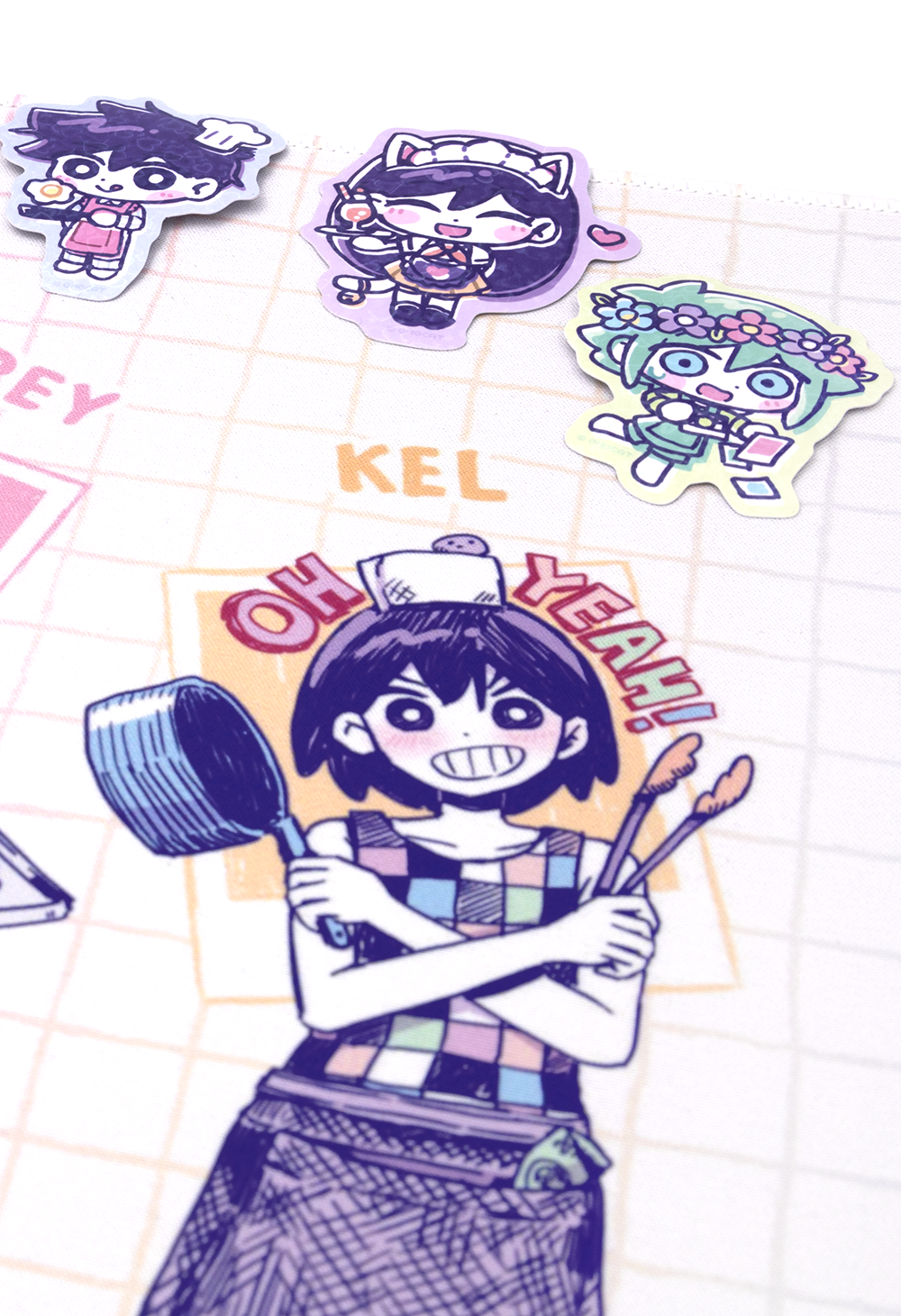 OMORI デスクマット 2種類 OMORI x Requiem Cafe Desk Mat – OMOCAT