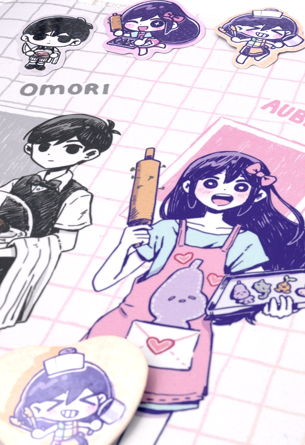 OMORI 2021 COLLECTION Desk Mat 新品未使用 OMORI x Requiem Cafe Desk Mat – OMOCAT