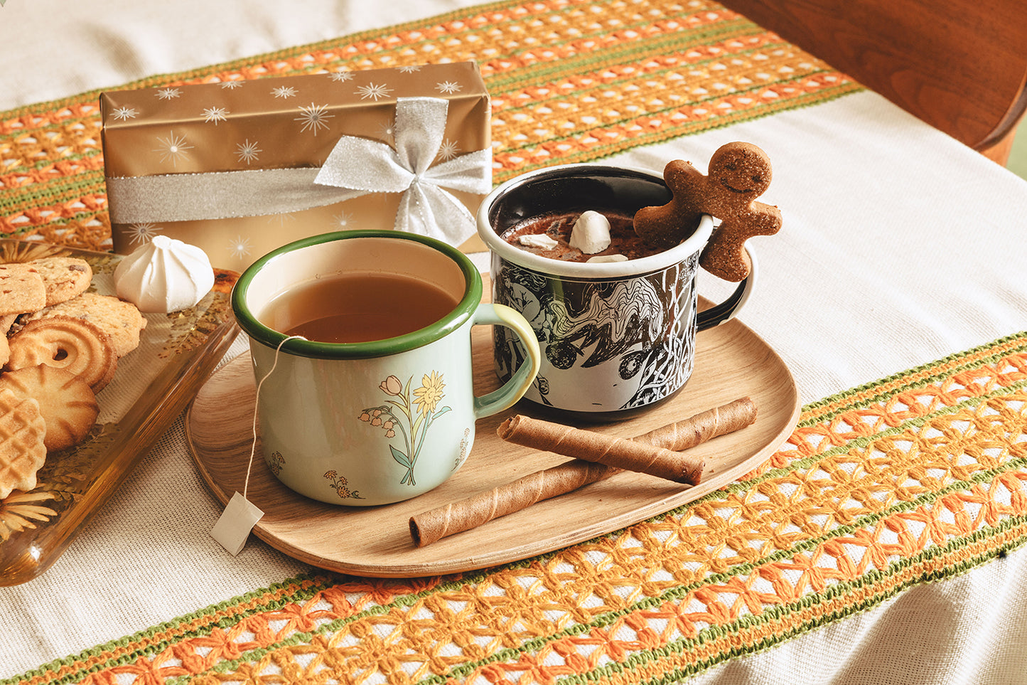 
                  
                    A HOME FOR FLOWERS Enamel Mug
                  
                