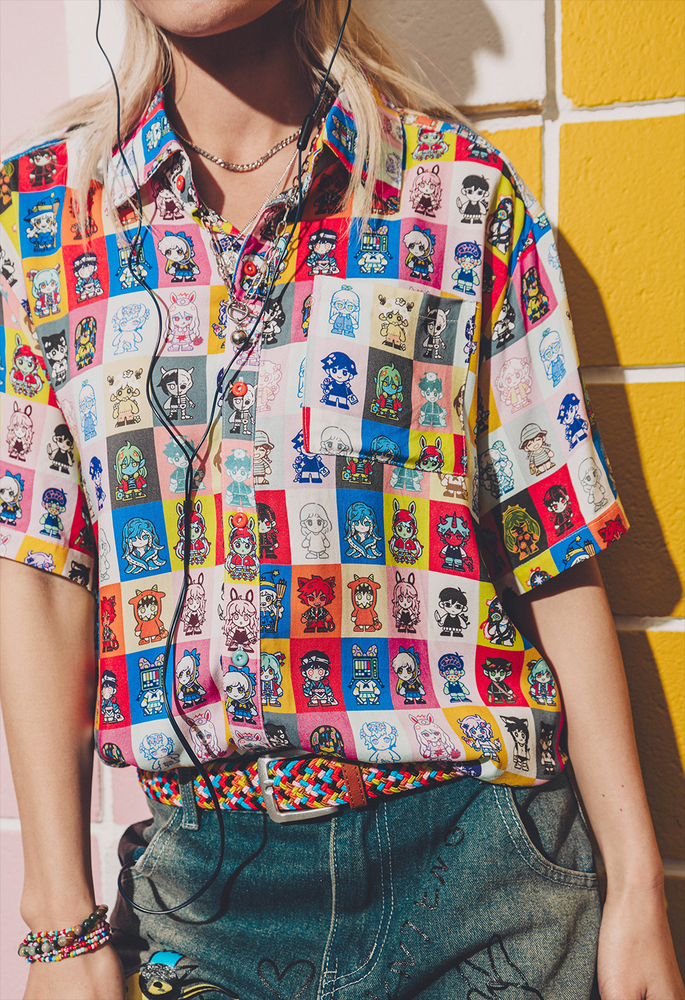 
                  
                    OMOCAT Original Characters Button-Up Shirt
                  
                