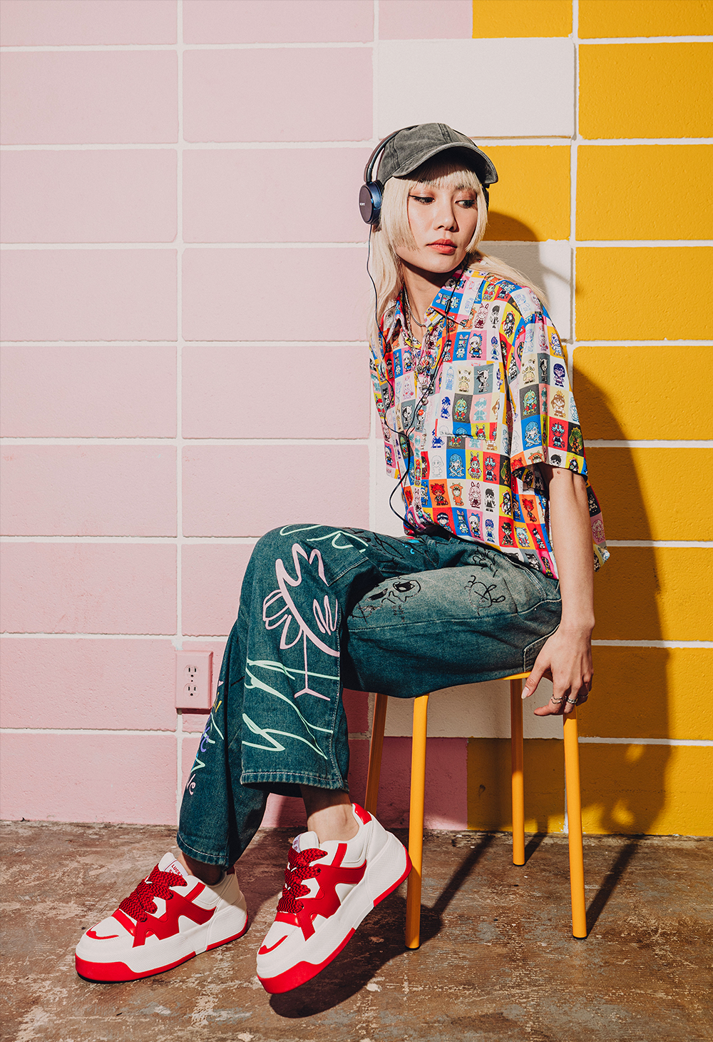 
                  
                    OMOCAT Original Characters Button-Up Shirt
                  
                
