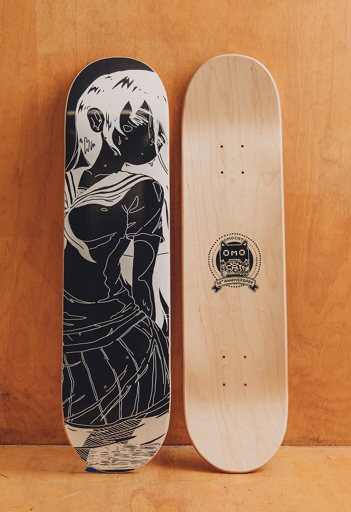 SINKING Skate Deck – OMOCAT SINKING Skate Deck – OMOCAT