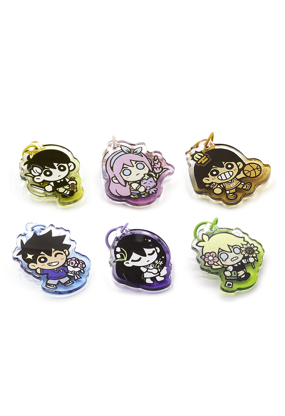 OMORI　アクリルキーホルダー3個 Amazon.co.jp: OMORI アクリルキーホルダー セット オーブリー