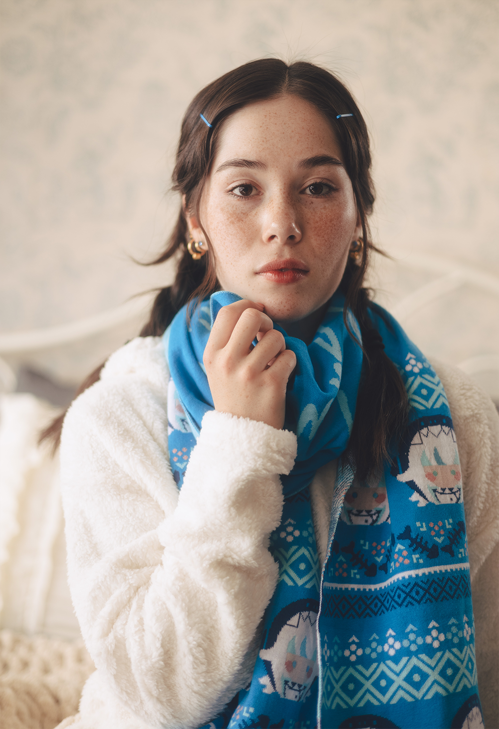 GAWR GURA Knit Scarf – OMOCAT