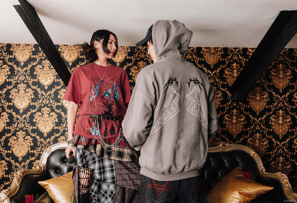 ELIZABETH ROSE BLOODFLAME Hoodie – OMOCAT