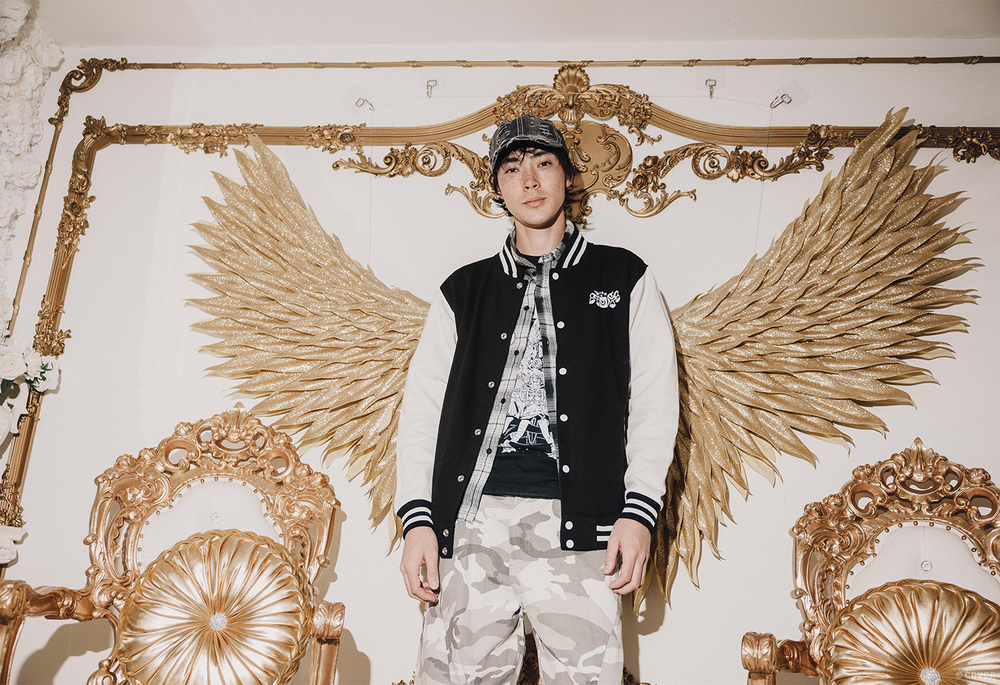 holoJustice Varsity Jacket – OMOCAT