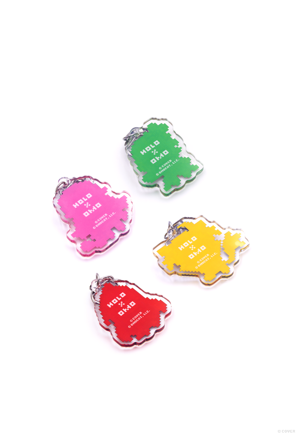 アクキー7 PIXEL holoJustice Acrylic Keychain – OMOCAT