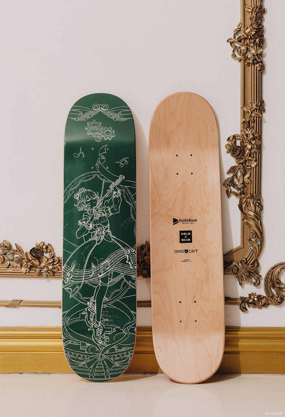 CECILIA IMMERGREEN Skate Deck – OMOCAT CECILIA IMMERGREEN Skate Deck – OMOCAT