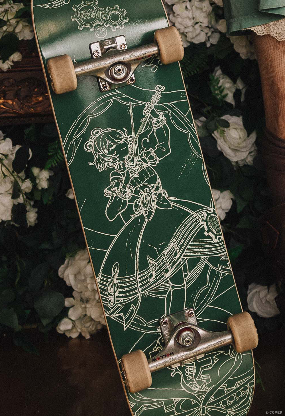 CECILIA IMMERGREEN Skate Deck – OMOCAT
