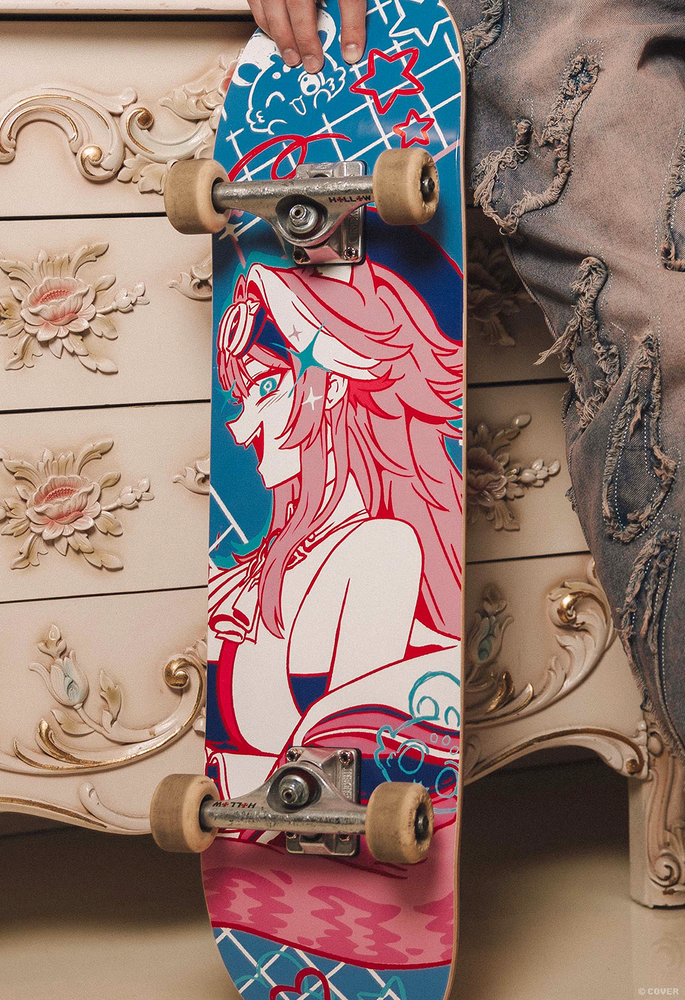 RAORA PANTHERA Skate Deck – OMOCAT