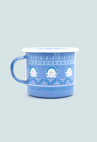 GAWR GURA Enamel Mug