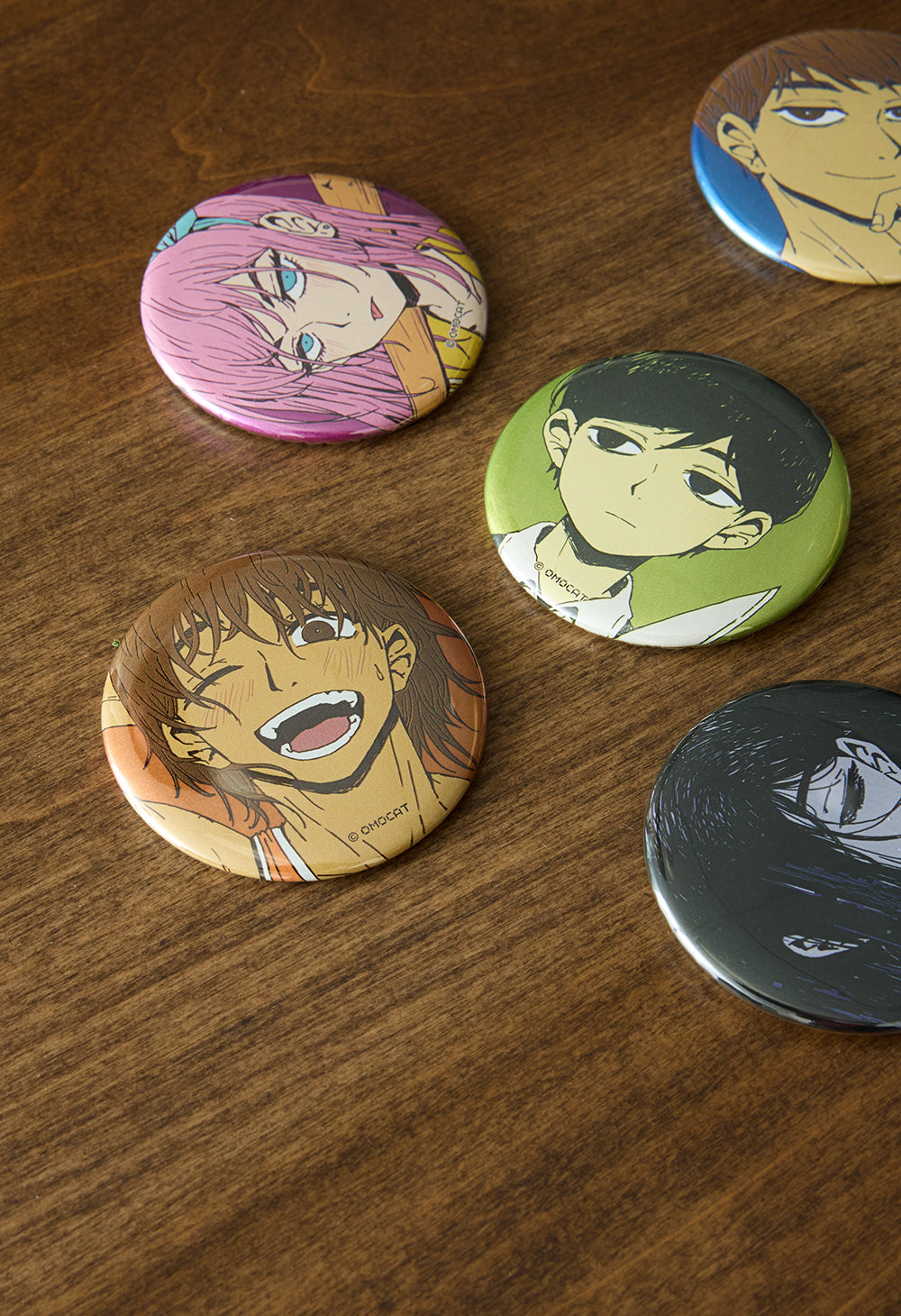 
                  
                    OMORI Illustration Glitter Button Pins
                  
                