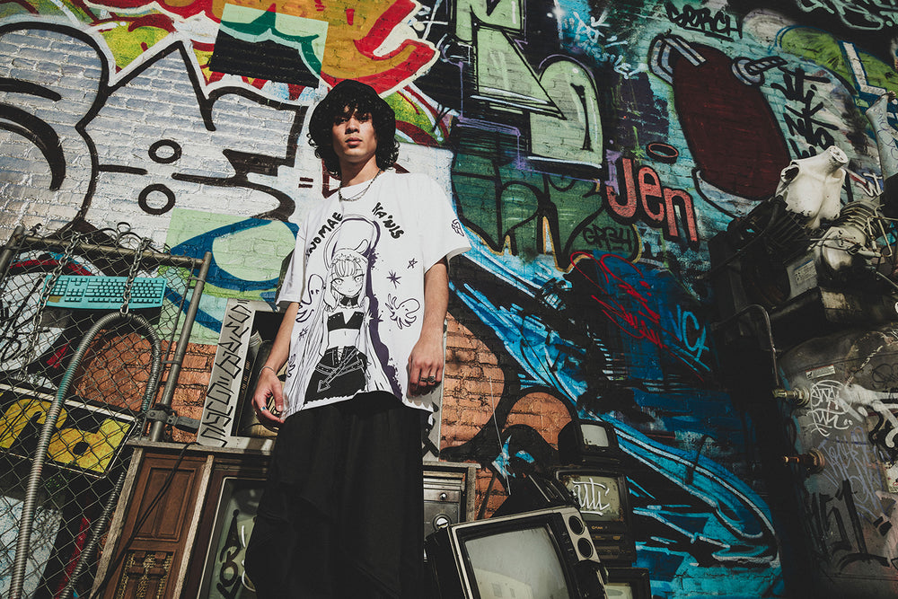 ドジャース　ホロライブ　一伊那尓栖　Tシャツ　M ドジャース × ホロライブ 限定コラボTシャツ INA'NIS Mサイズ - メルカリ