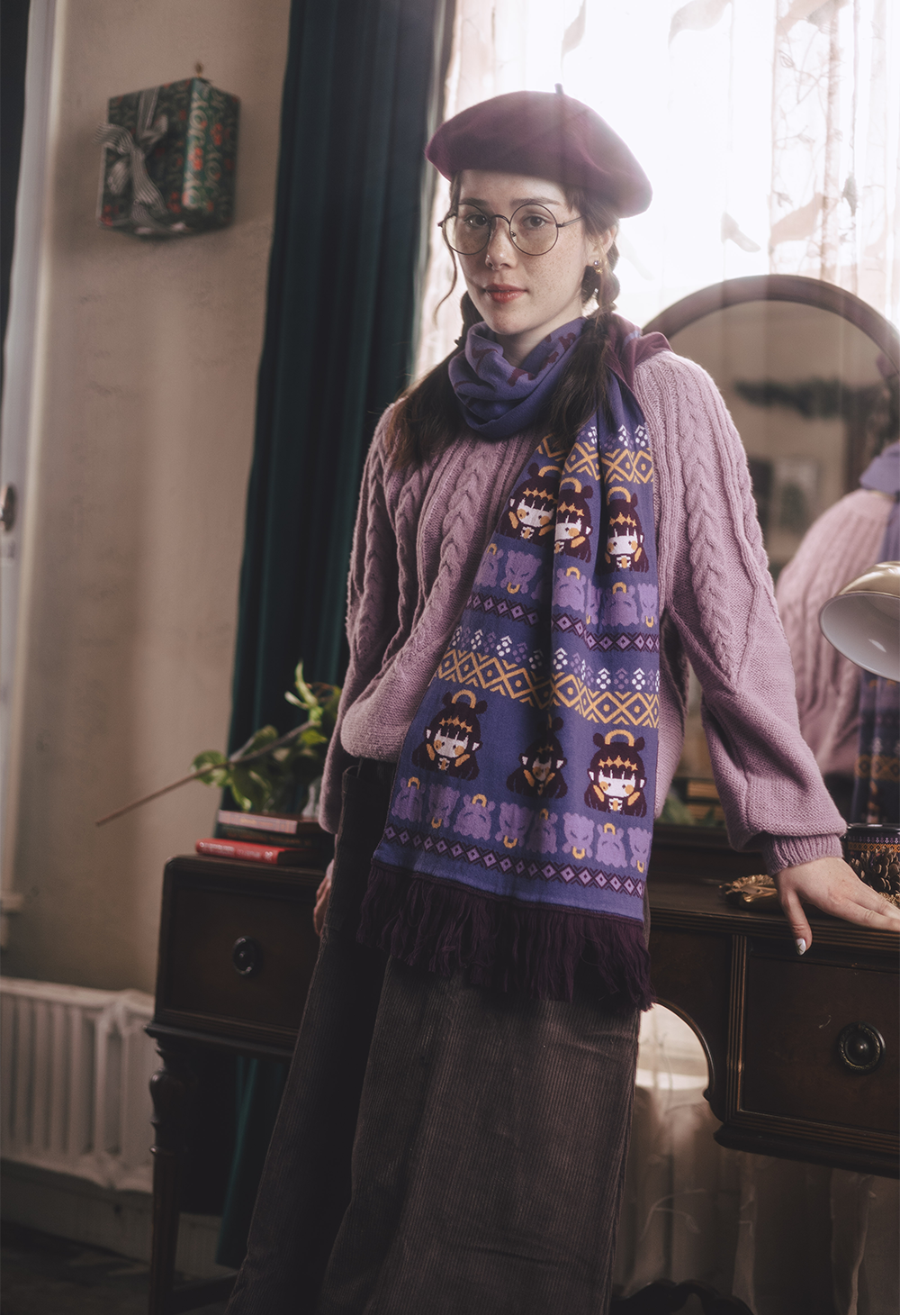 
                  
                    NINOMAE INA'NIS Knit Scarf
                  
                