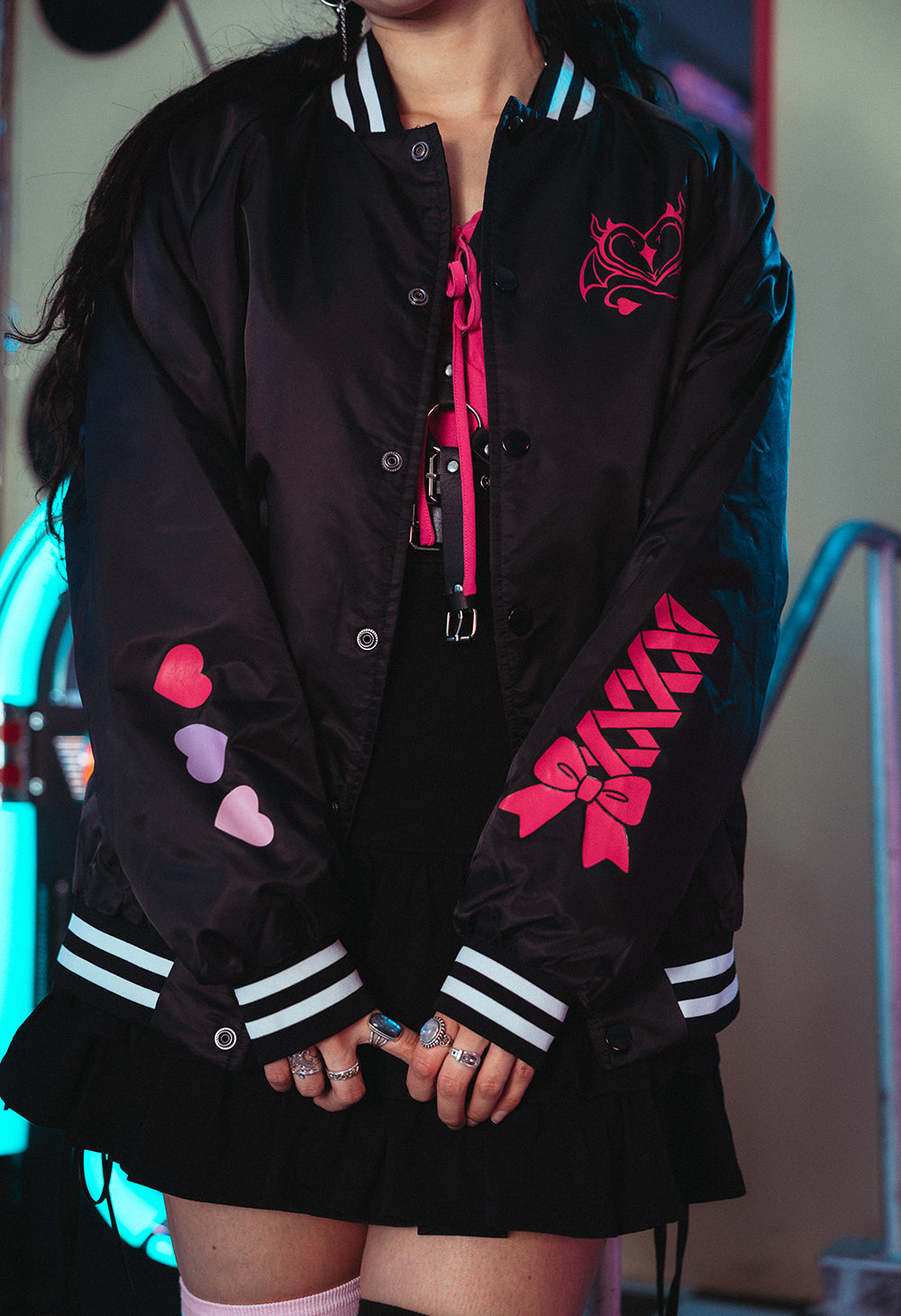 
                  
                    IRONMOUSE x OMOCAT Bomber Jacket
                  
                