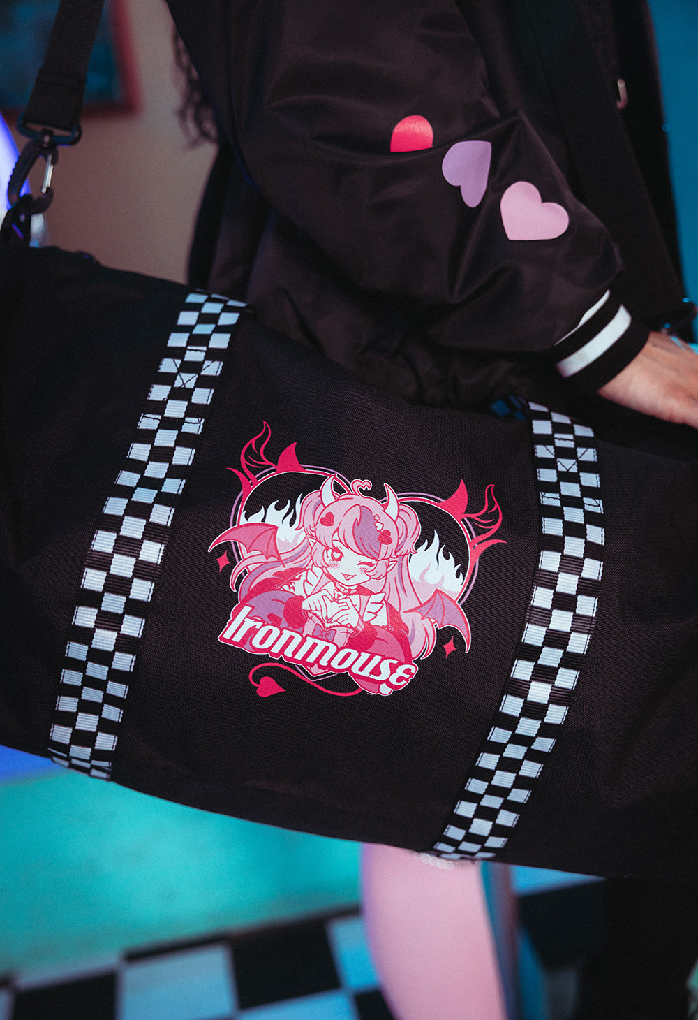 
                  
                    IRONMOUSE x OMOCAT Duffle Bag
                  
                