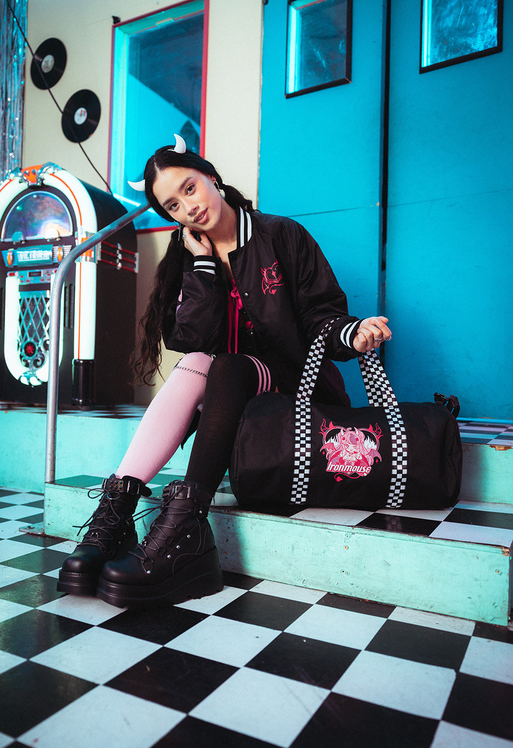 
                  
                    IRONMOUSE x OMOCAT Duffle Bag
                  
                