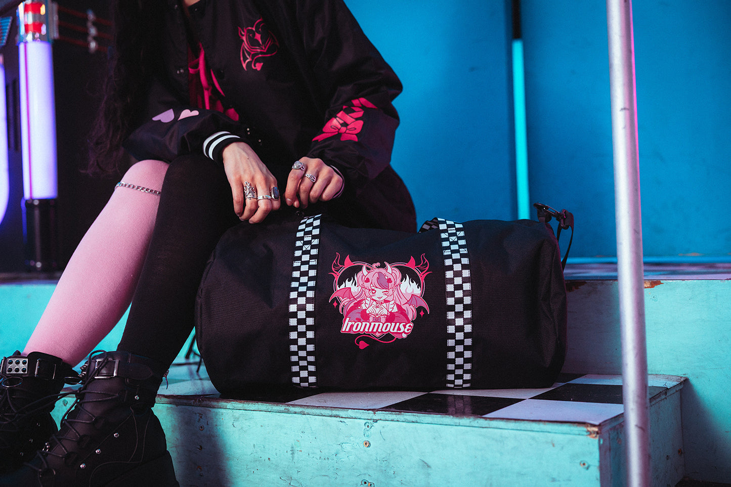 
                  
                    IRONMOUSE x OMOCAT Duffle Bag
                  
                