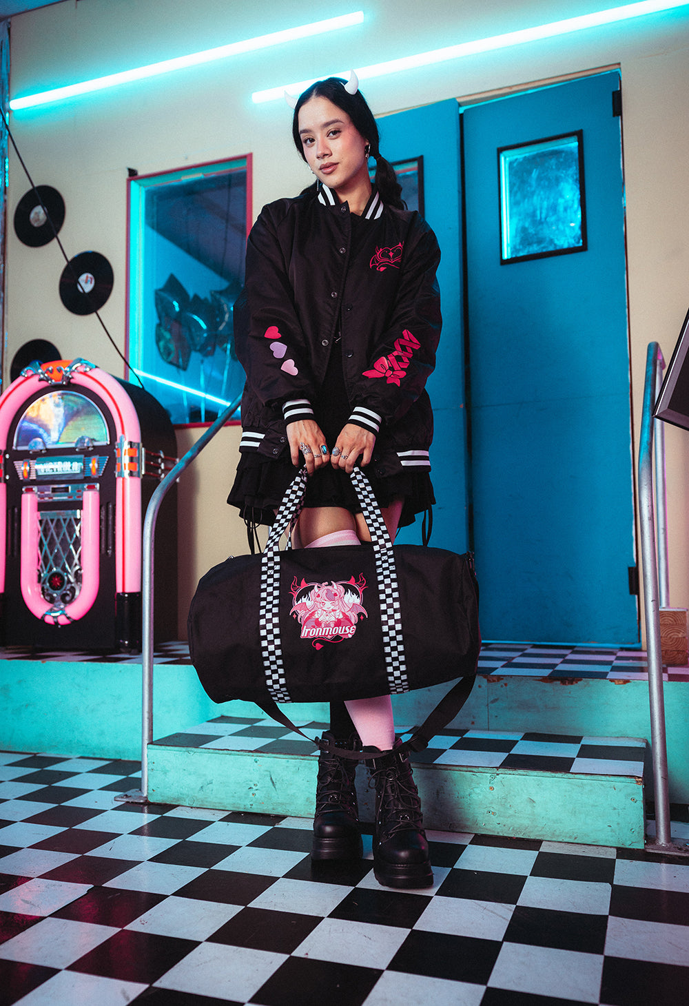 
                  
                    IRONMOUSE x OMOCAT Duffle Bag
                  
                