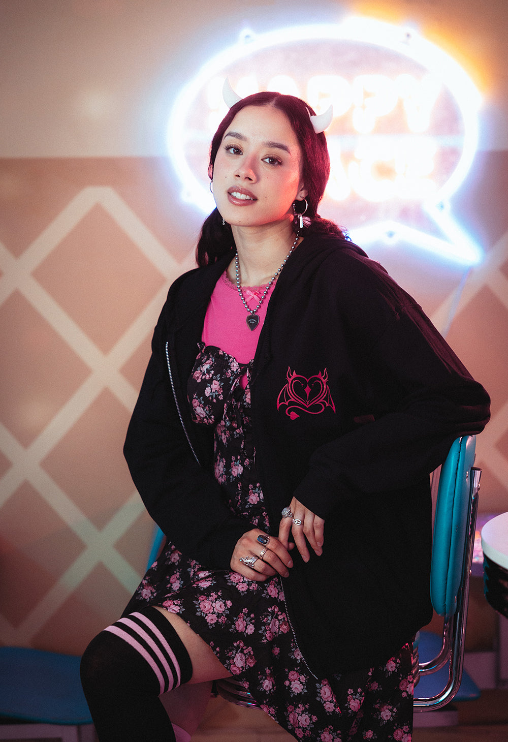 
                  
                    IRONMOUSE x OMOCAT Zip Hoodie
                  
                
