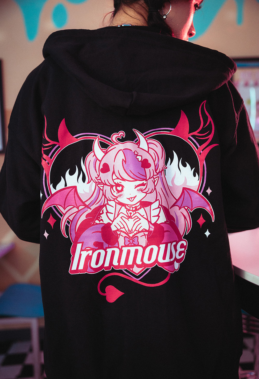 
                  
                    IRONMOUSE x OMOCAT Zip Hoodie
                  
                