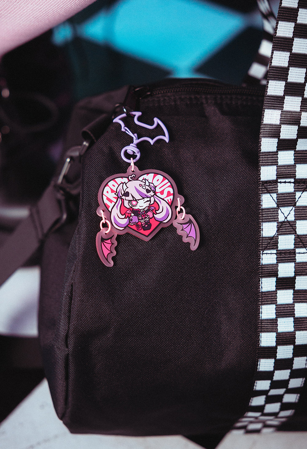 
                  
                    IRONMOUSE x OMOCAT Acrylic Keychain
                  
                