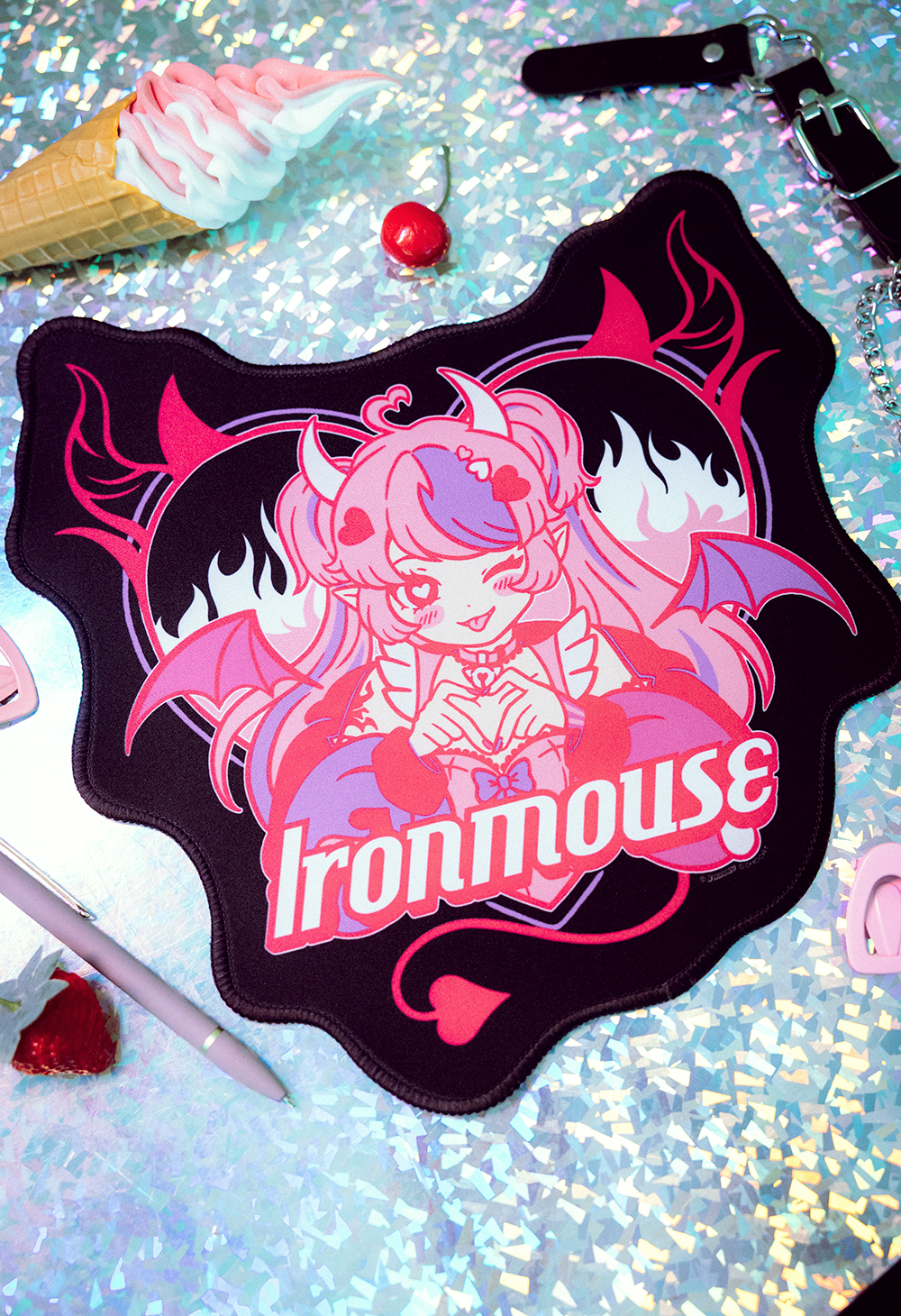 
                  
                    IRONMOUSE x OMOCAT Mousepad
                  
                