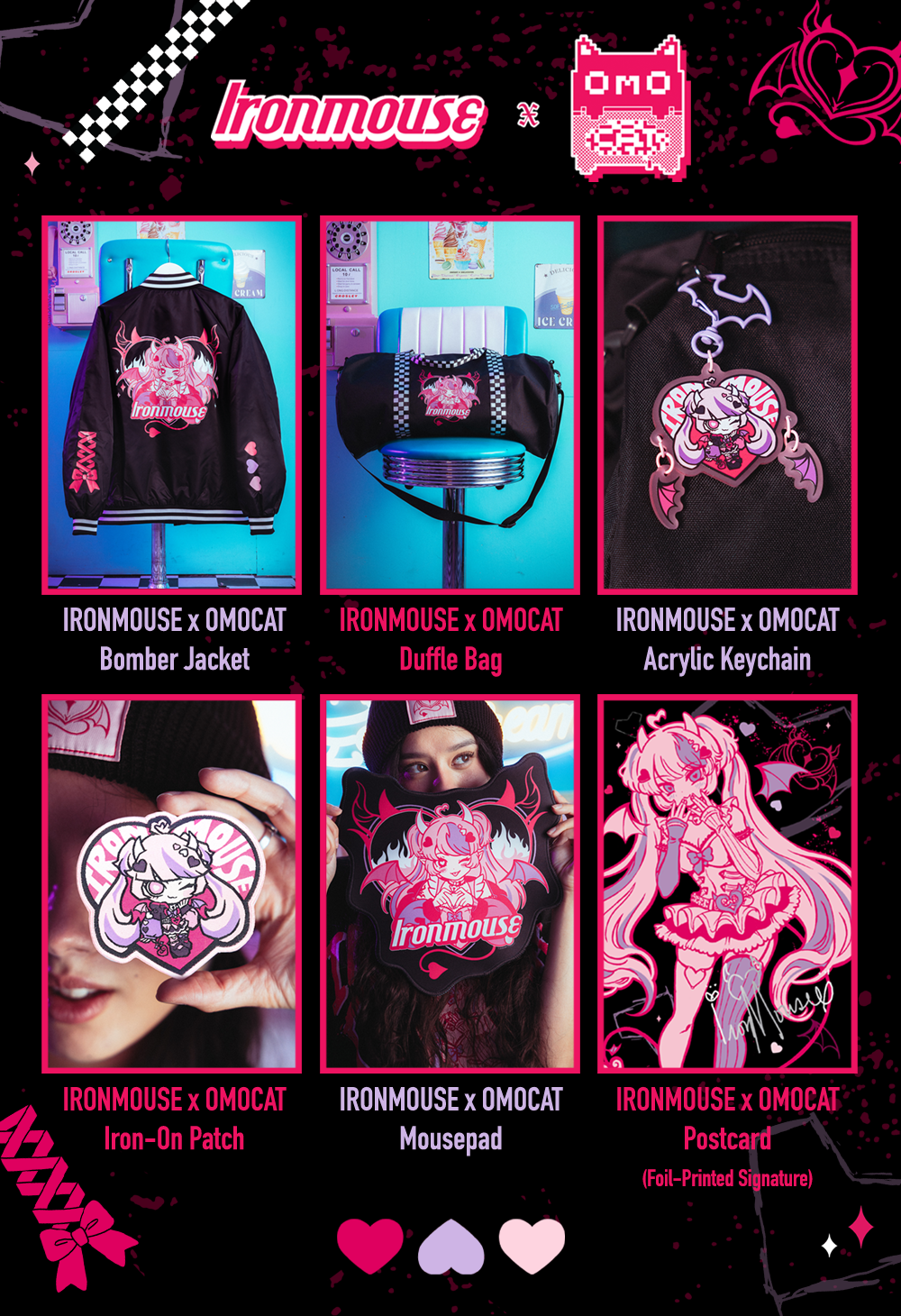 
                  
                    IRONMOUSE x OMOCAT Set
                  
                