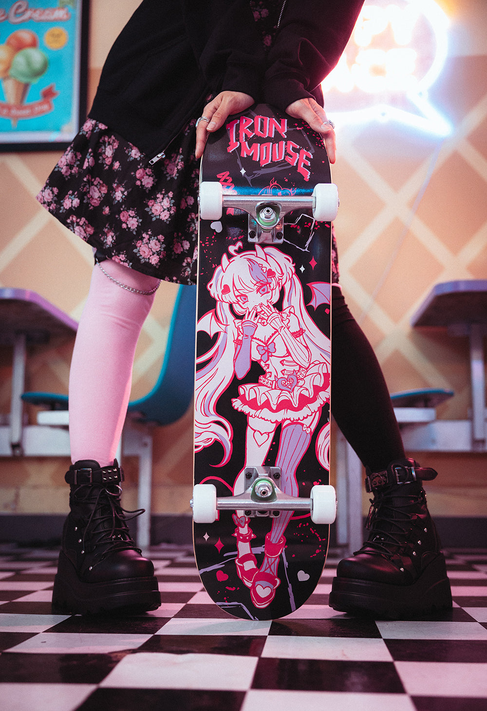 
                  
                    IRONMOUSE x OMOCAT Skate Deck
                  
                