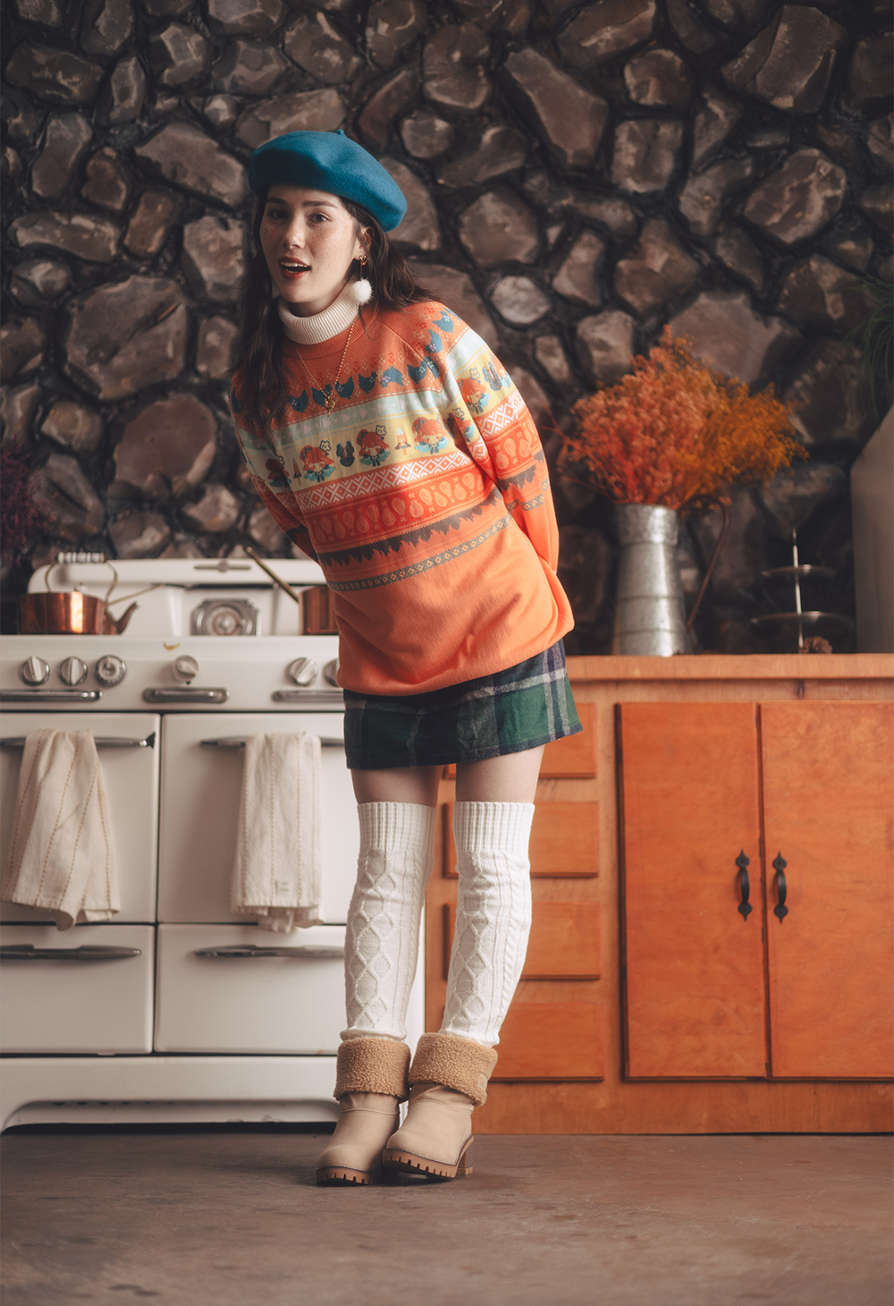TAKANASHI KIARA Knit Sweater – OMOCAT