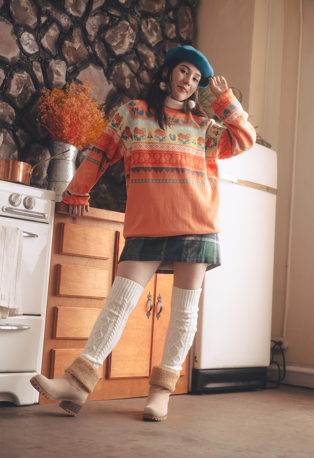TAKANASHI KIARA Knit Sweater – OMOCAT