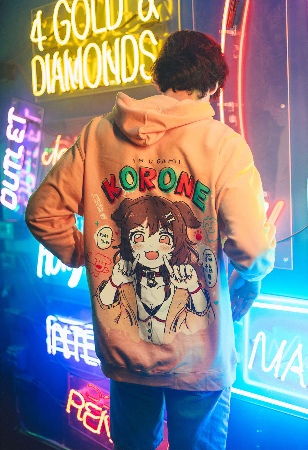 
                  
                    INUGAMI KORONE Hoodie
                  
                