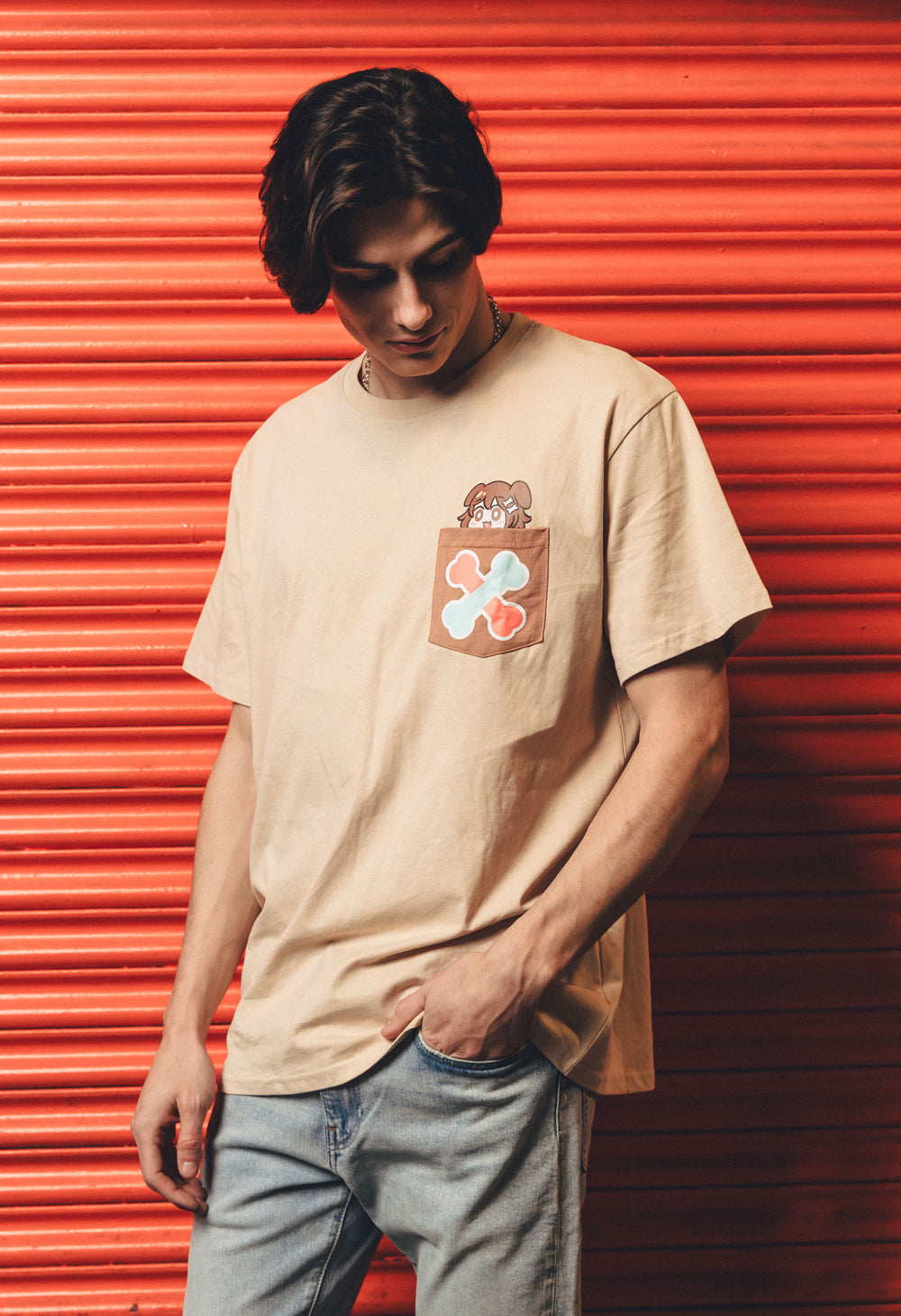 
                  
                    INUGAMI KORONE Pocket T-Shirt
                  
                