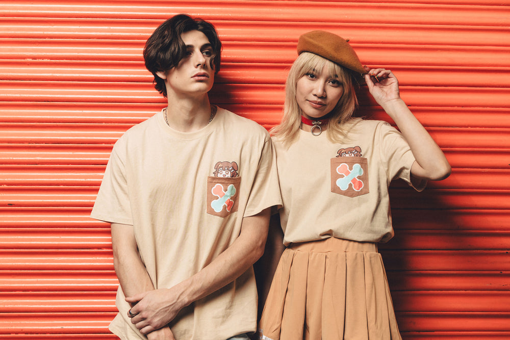 INUGAMI KORONE Pocket T-Shirt – OMOCAT