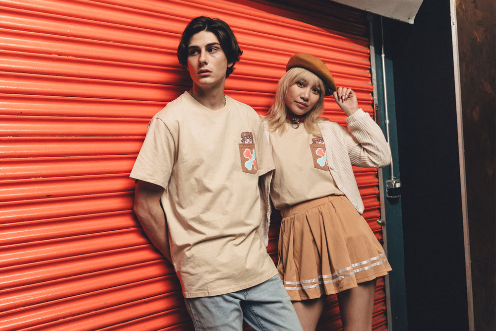INUGAMI KORONE Pocket T-Shirt – OMOCAT