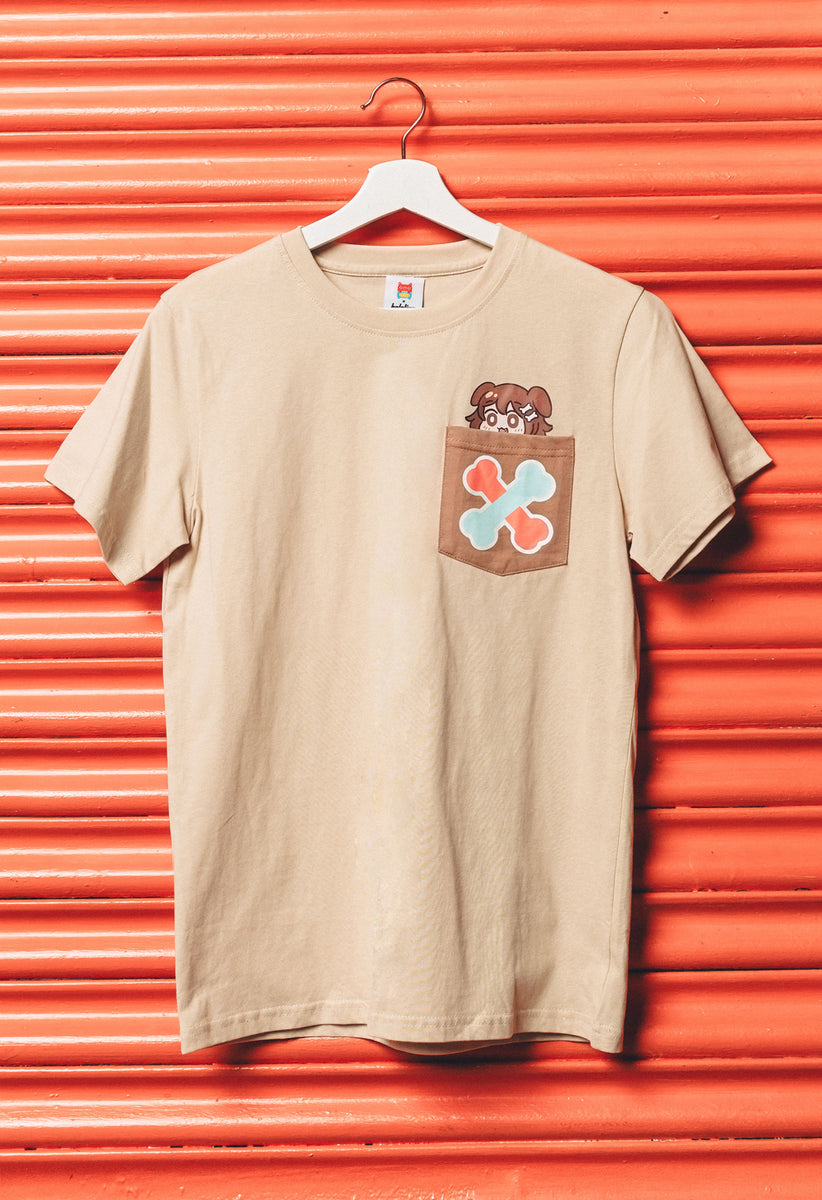 INUGAMI KORONE Pocket T-Shirt – OMOCAT